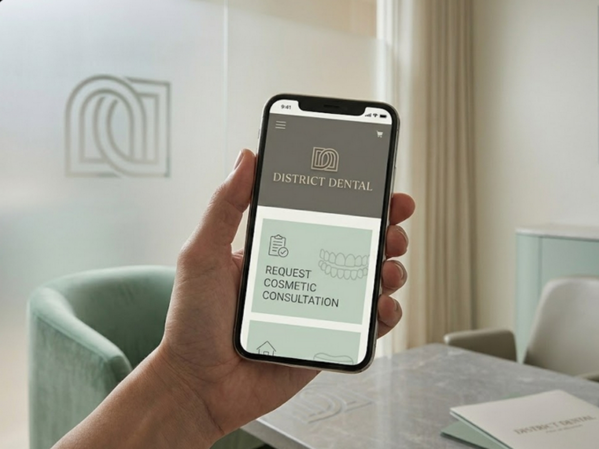 District Dental branded experience